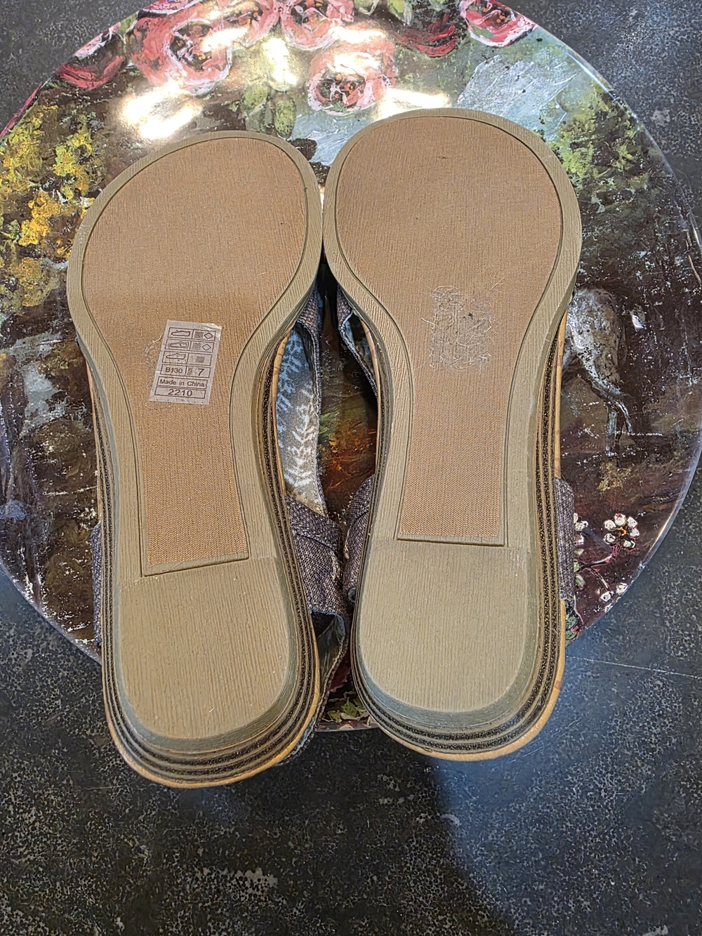 NWOB Blowfish Brown Canvas Open-Toe Sandals - Picture 4 of 11